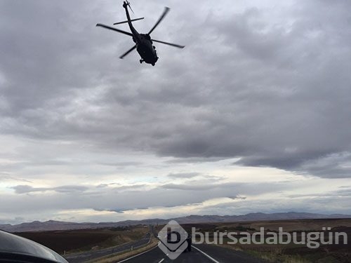 Diyarbakır-Silvan karayolunda askeri servis aracının geçişi sırasında patlama