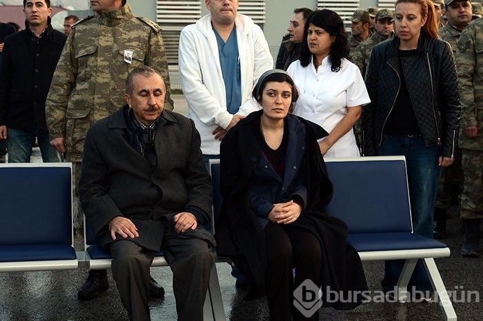 Hain saldırıda şehit düşen astsubay için tören düzenlendi