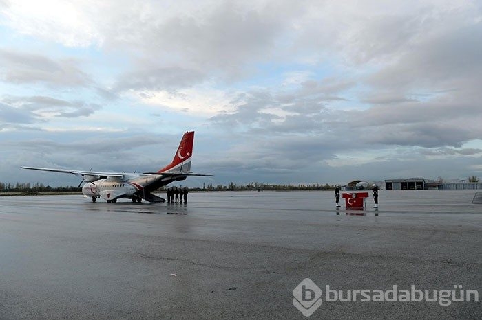 Hain saldırıda şehit düşen astsubay için tören düzenlendi