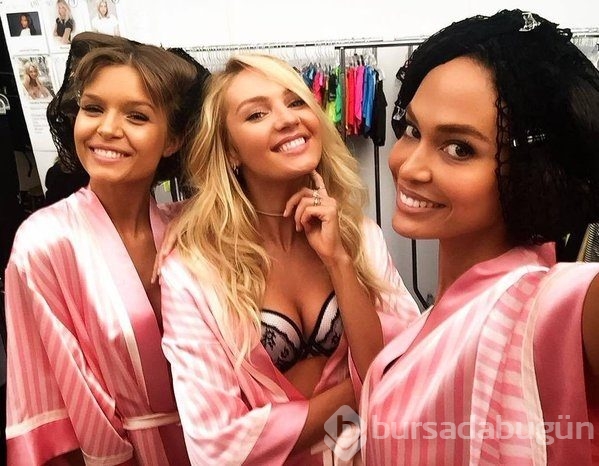 Victoria's Secret Show'un perde arkasından ilk fotoğraflar