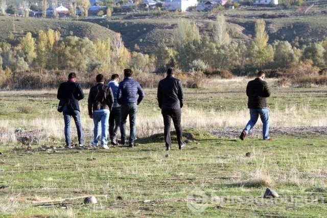 Gökte ararken Sarıçiçek Köyü'nde buldu!