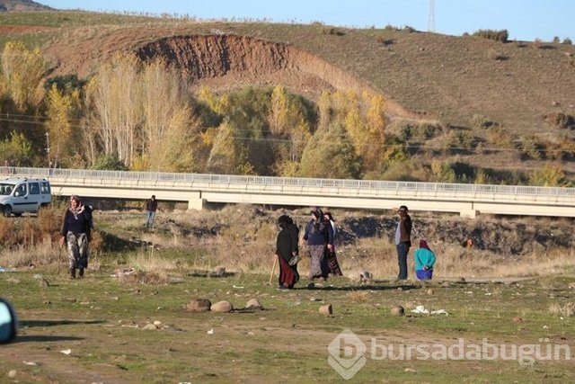 Gökte ararken Sarıçiçek Köyü'nde buldu!