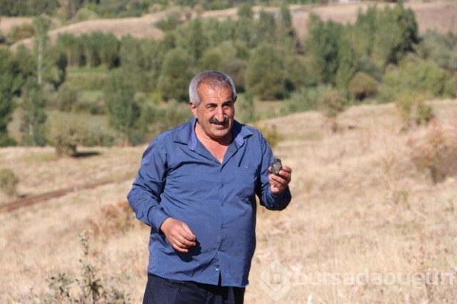 Gökte ararken Sarıçiçek Köyü'nde buldu!