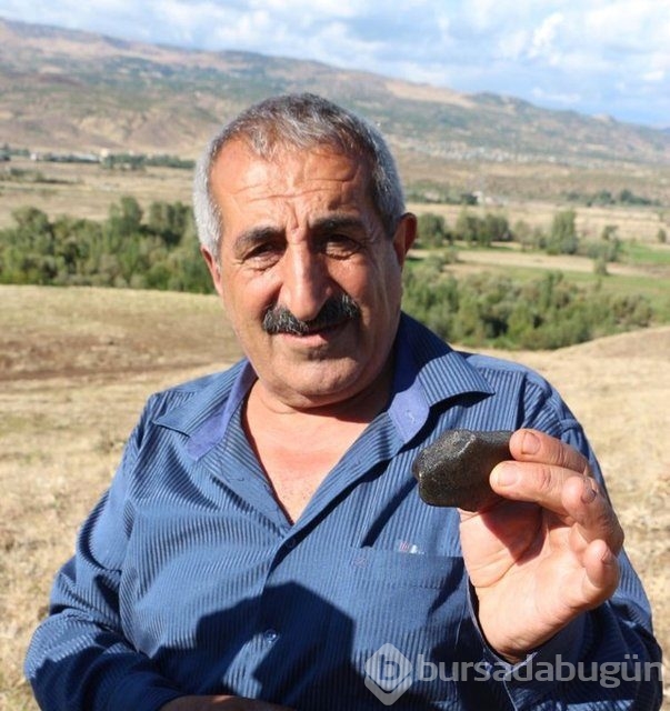 Gökte ararken Sarıçiçek Köyü'nde buldu!