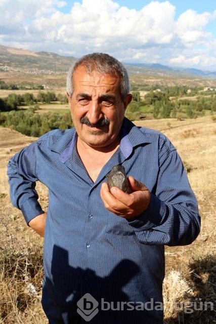 Gökte ararken Sarıçiçek Köyü'nde buldu!