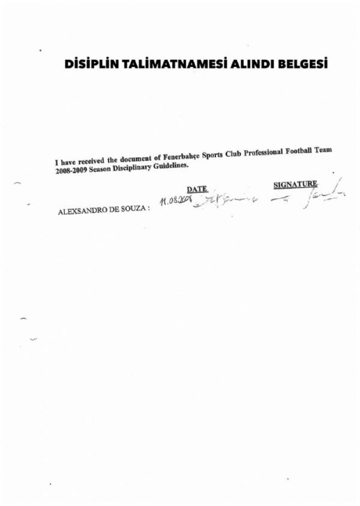 Fenerbahçe'den Alex'e flaş cevap! 