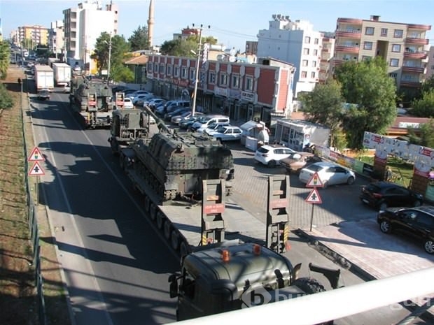 Gaziantep'te askeri sevkiyat