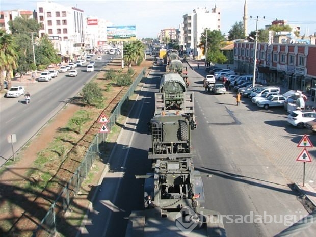 Gaziantep'te askeri sevkiyat