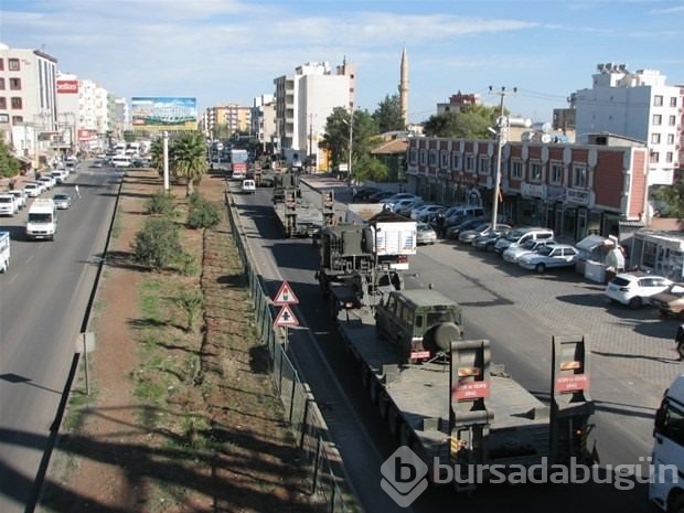 Gaziantep'te askeri sevkiyat