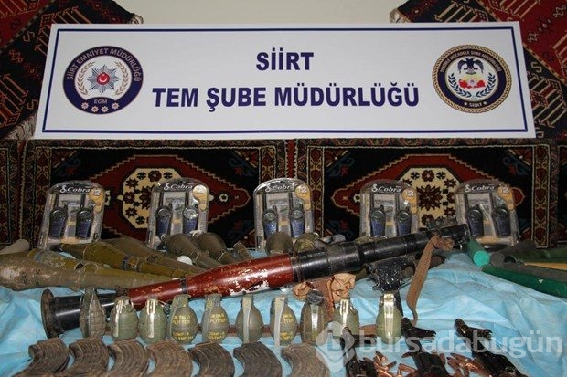 Vatandaş ihbar etti, PKK'nın cephanesi ele geçirildi