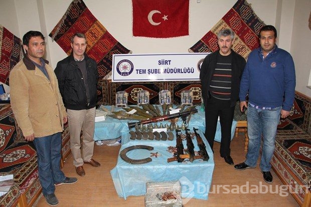 Vatandaş ihbar etti, PKK'nın cephanesi ele geçirildi