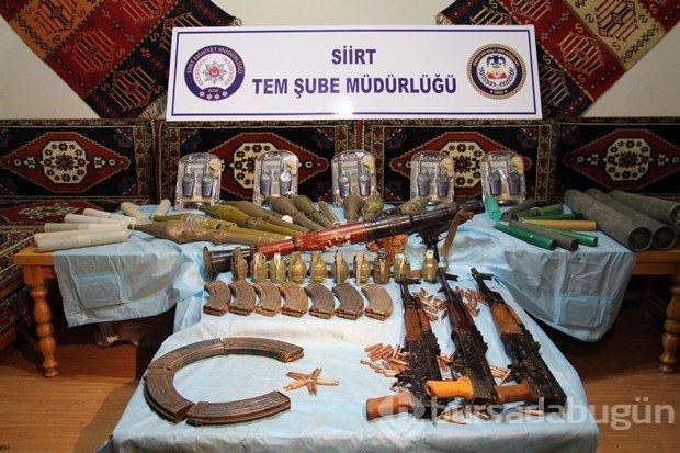 Vatandaş ihbar etti, PKK'nın cephanesi ele geçirildi