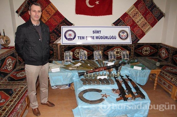 Vatandaş ihbar etti, PKK'nın cephanesi ele geçirildi