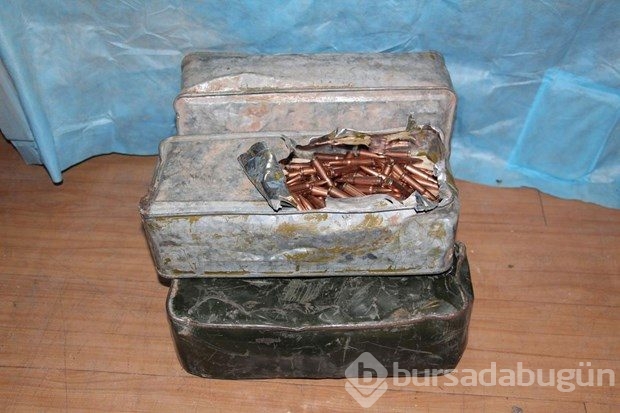 Vatandaş ihbar etti, PKK'nın cephanesi ele geçirildi
