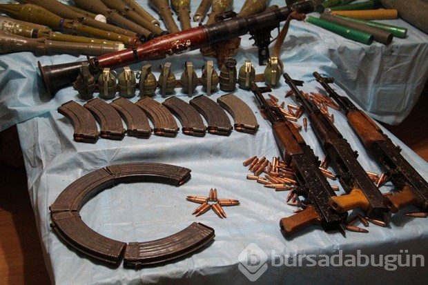 Vatandaş ihbar etti, PKK'nın cephanesi ele geçirildi