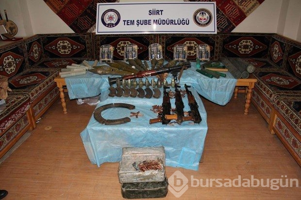 Vatandaş ihbar etti, PKK'nın cephanesi ele geçirildi