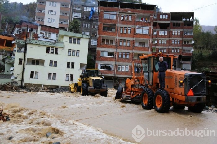 Artvin'de heyelan