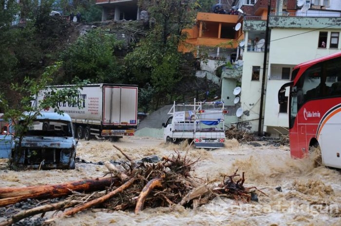 Artvin'de heyelan
