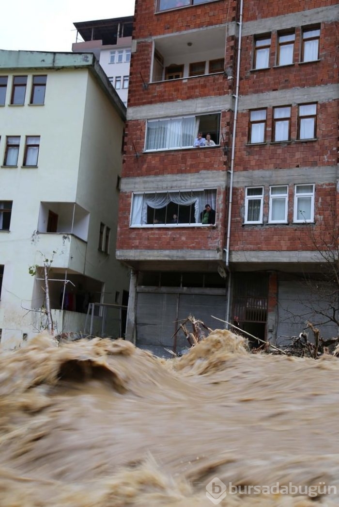 Artvin'de heyelan