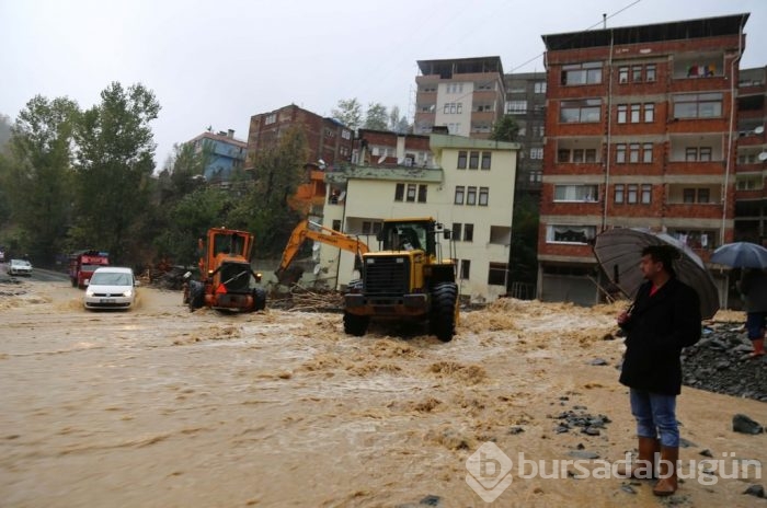 Artvin'de heyelan