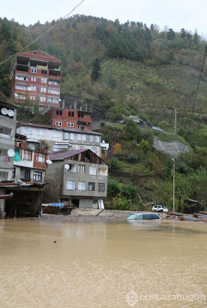 Artvin'de heyelan