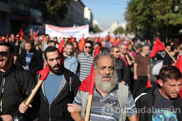 Yunanistan'da grev