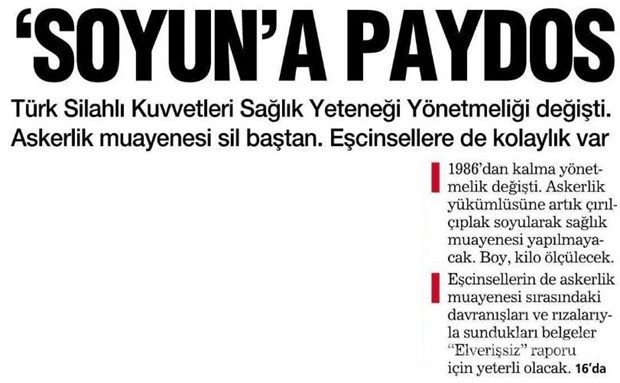 Günün gazete manşetleri  13 Kasım 2015