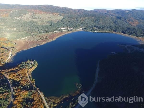Abant ve Gölcük'te muhteşem sonbahar