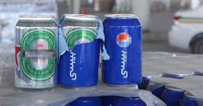 Soydukça bira çıktı!