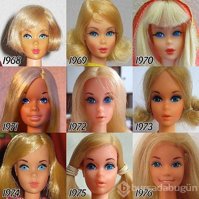 Barbie'nin evrimi