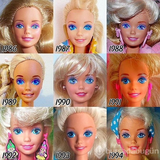Barbie'nin evrimi