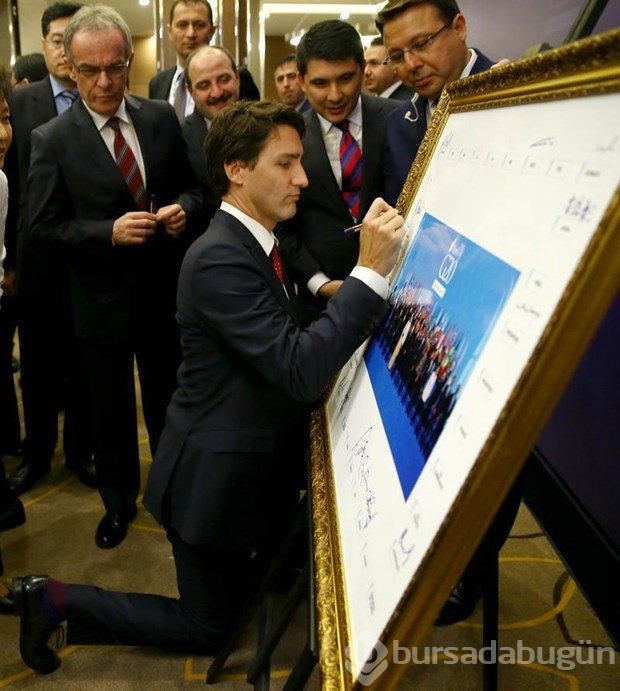 G20'de aile fotoğrafına imza