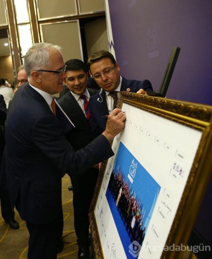 G20'de aile fotoğrafına imza