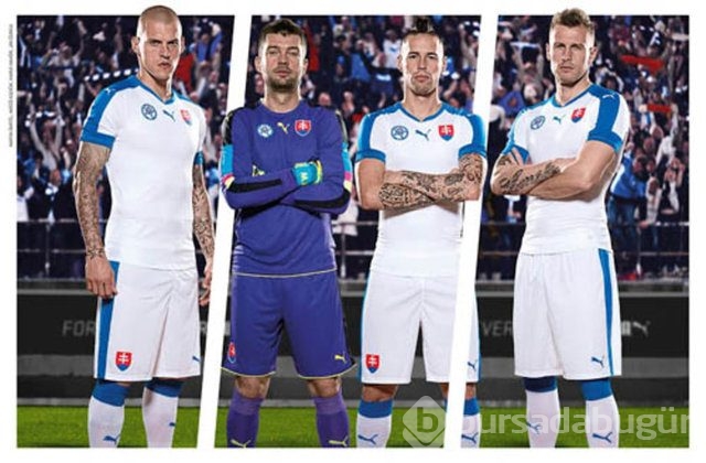 İşte euro 2016 formaları