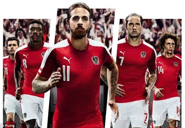 İşte euro 2016 formaları