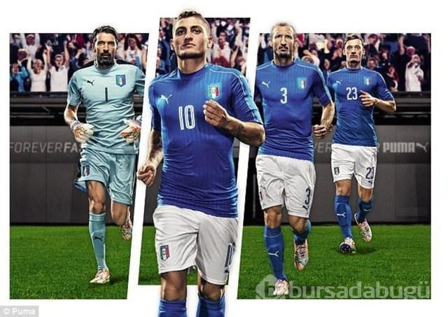İşte euro 2016 formaları