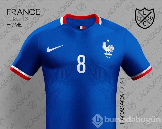 İşte euro 2016 formaları