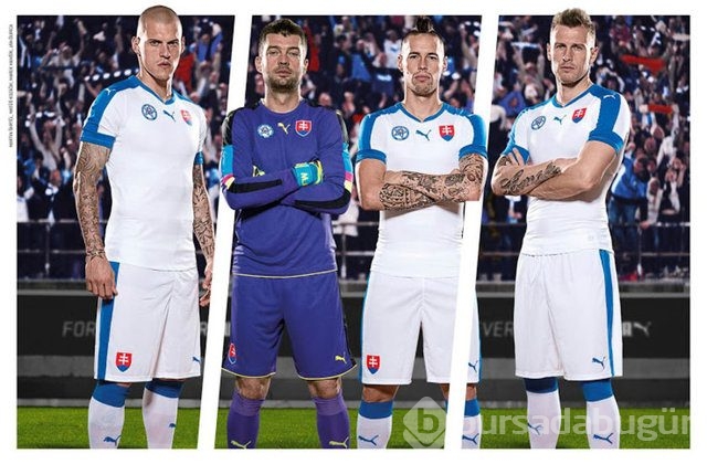 İşte euro 2016 formaları
