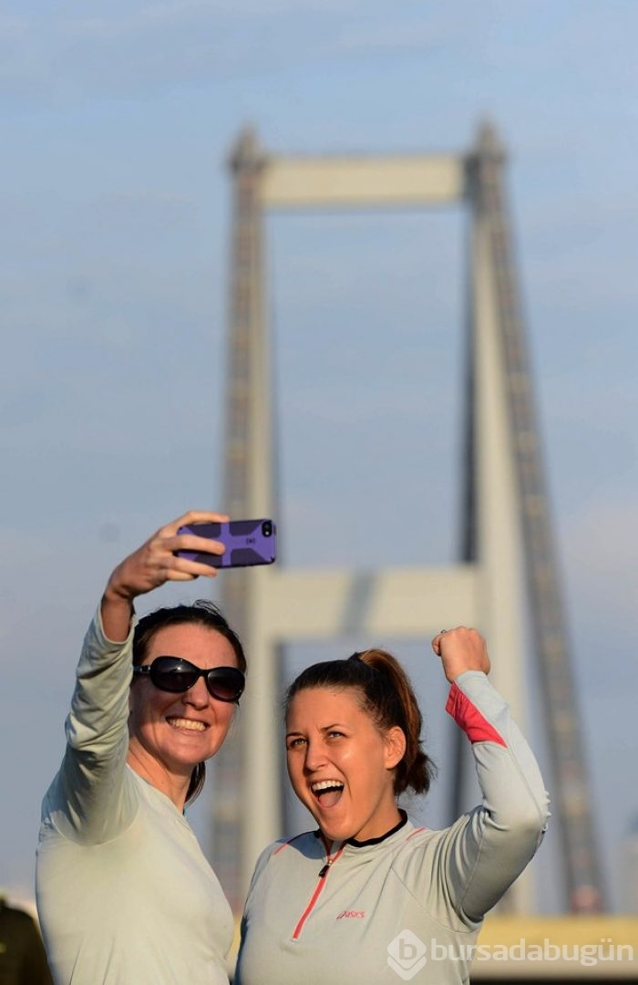 İstanbul Maratonu'nda renkli görüntüler