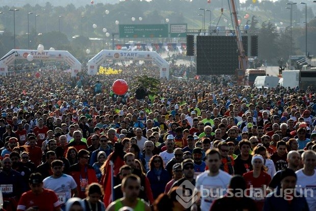 İstanbul Maratonu'nda renkli görüntüler