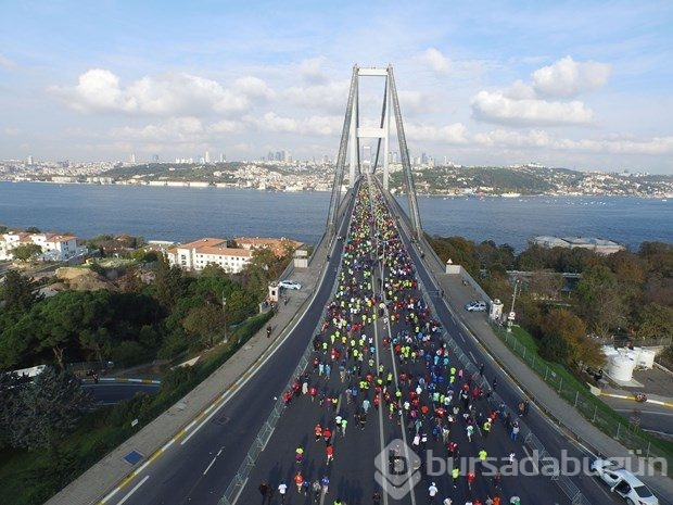 İstanbul Maratonu'nda renkli görüntüler