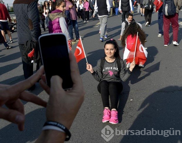 İstanbul Maratonu'nda renkli görüntüler