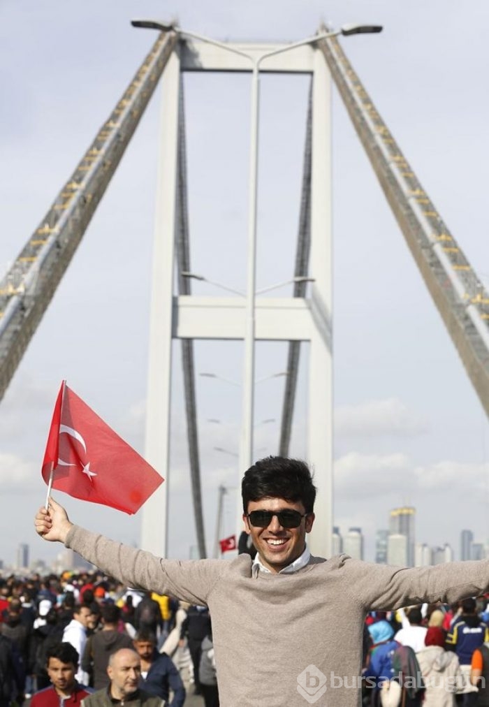 İstanbul Maratonu'nda renkli görüntüler