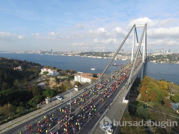 İstanbul Maratonu'nda renkli görüntüler