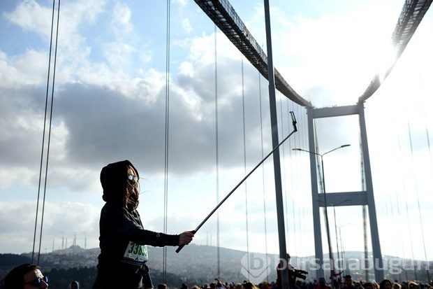 İstanbul Maratonu'nda renkli görüntüler
