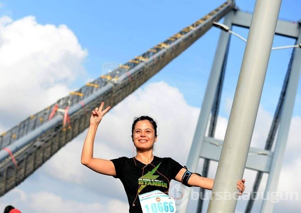 İstanbul Maratonu'nda renkli görüntüler