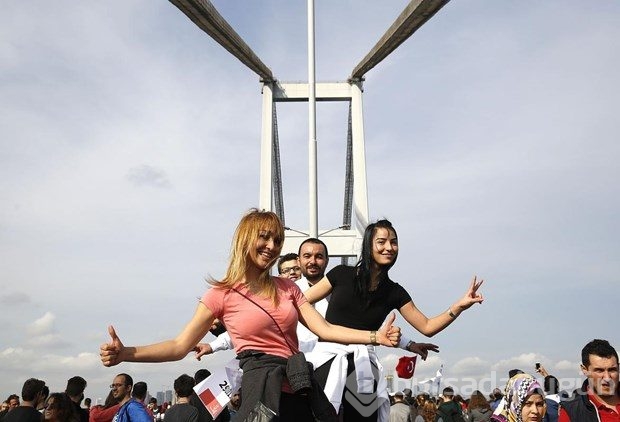 İstanbul Maratonu'nda renkli görüntüler