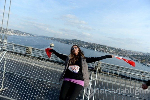 İstanbul Maratonu'nda renkli görüntüler