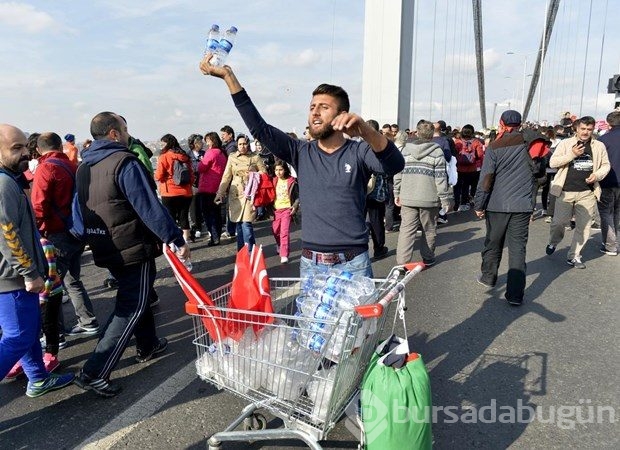 İstanbul Maratonu'nda renkli görüntüler
