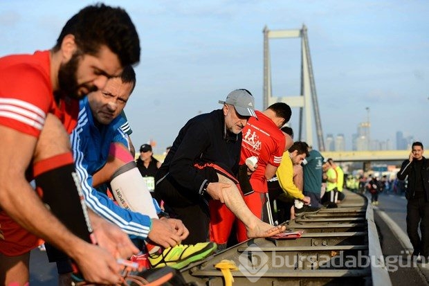İstanbul Maratonu'nda renkli görüntüler